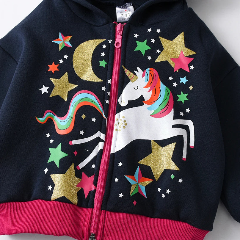 Deine sportliche Einhorn Jacke für jeden Tag!