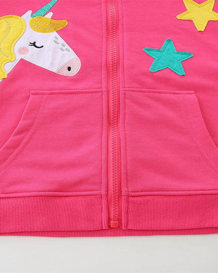 Deine kuschelige Einhorn Hoodie Jacke!