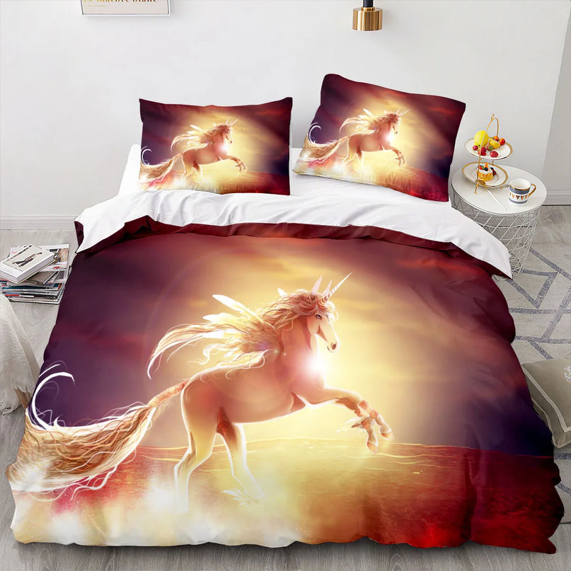 Deine Traumwelt mit Einhorn Bettwäsche!