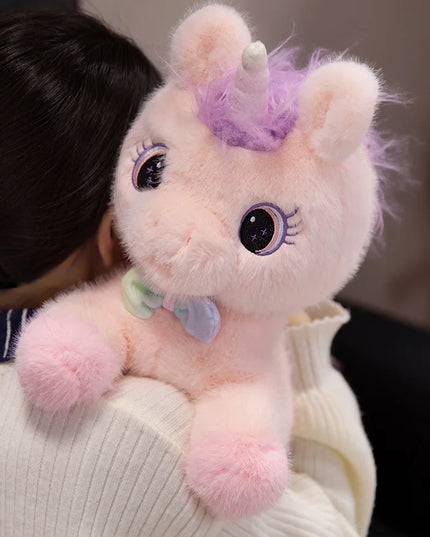 Dein süßer Regenbogen Engel Einhorn Kissen!