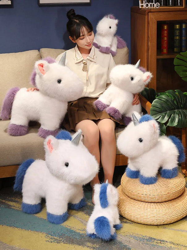 Dein süßes Regenbogen Einhorn Kissen!