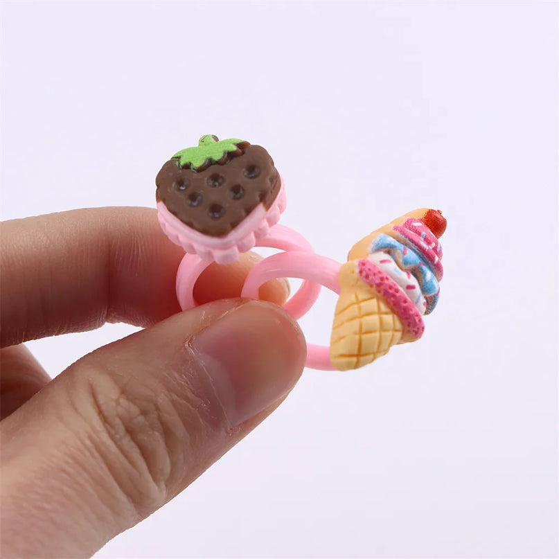 Süße Einhorn Ringe für kleine Prinzessinnen!