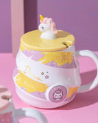 301-400ml / Yellow Unicorn Spoon