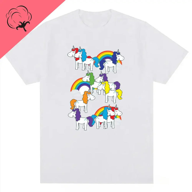 Dein zauberhaftes Einhorn T-Shirt in Weiß!