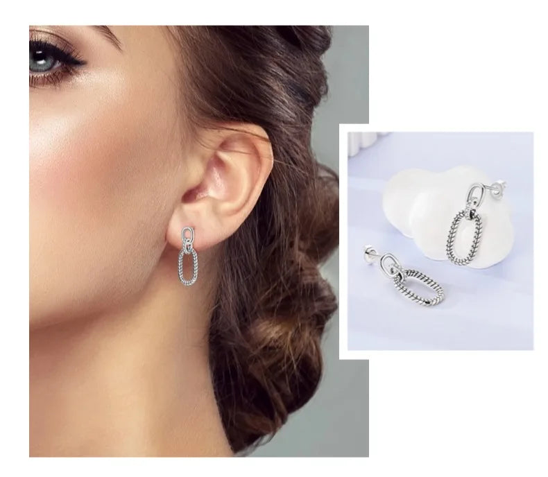 Niedliche Einhorn Ohrringe mit blauen Augen!