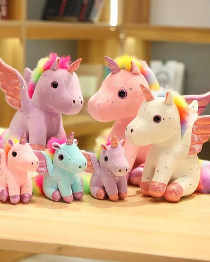 Kuscheliger Einhorn Plüsch-Anhänger