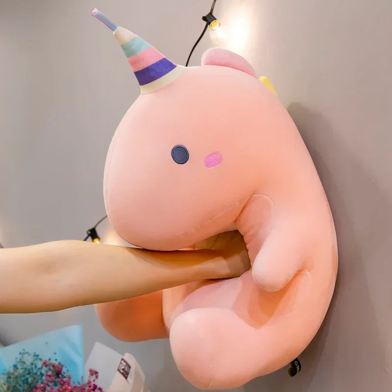 Süßes Candy-Einhorn Kissen zum Kuscheln!