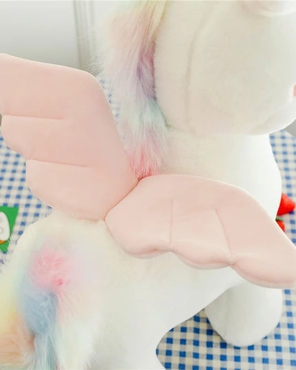 Dein kuscheliges Einhorn Kissen mit Flügeln!