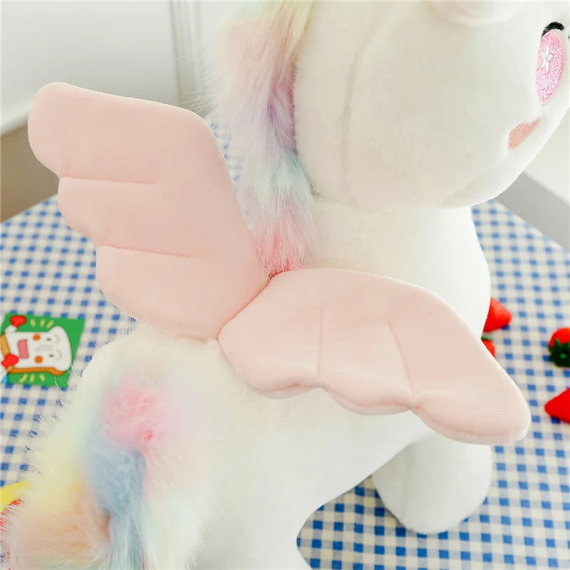 Dein kuscheliges Einhorn Kissen mit Flügeln!
