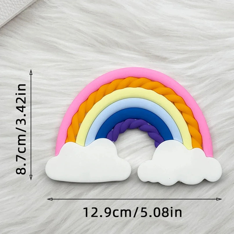 Regenbogen Einhorn Backform Topper