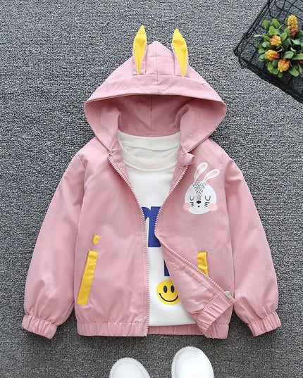 Deine fröhliche Einhorn Jacke in Blau!