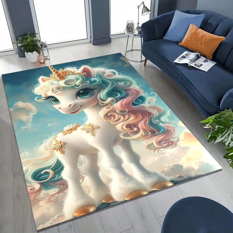 Dein Einhorn Sessel Regenbogen-Mädchen