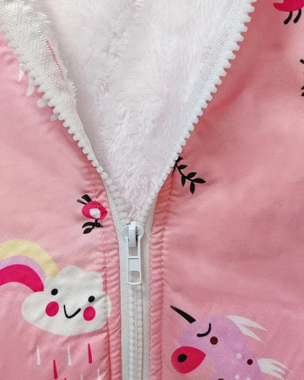 Deine kuschelige Einhorn Jacke für kalte