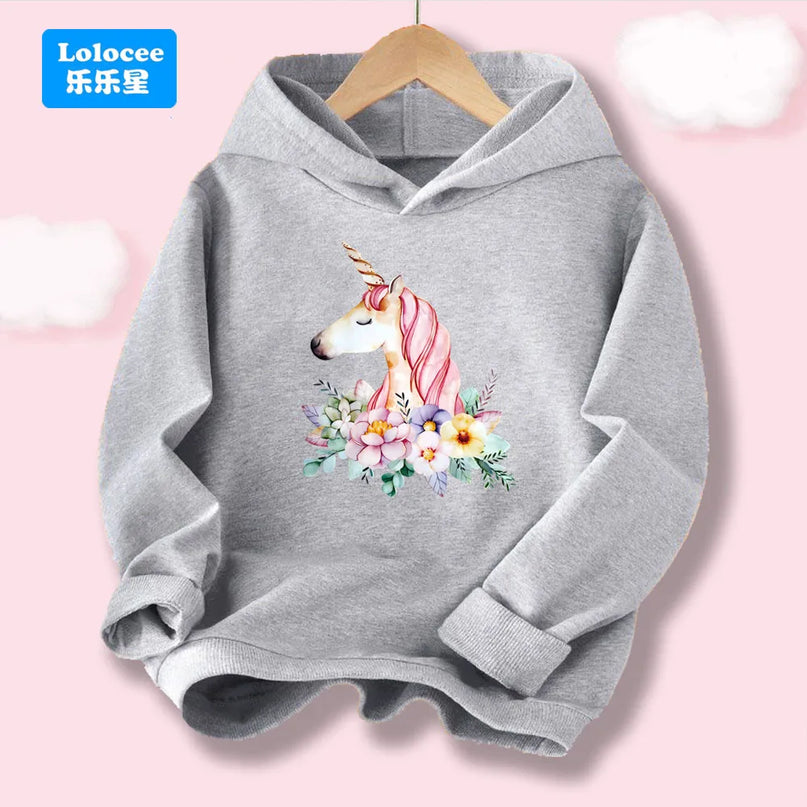 Strahlend wie die Sonne: Dein Einhorn Hoodie!
