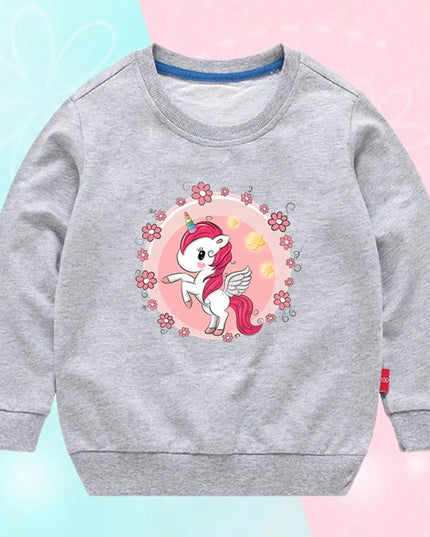 Dein neuer Einhorn Pullover in leuchtendem