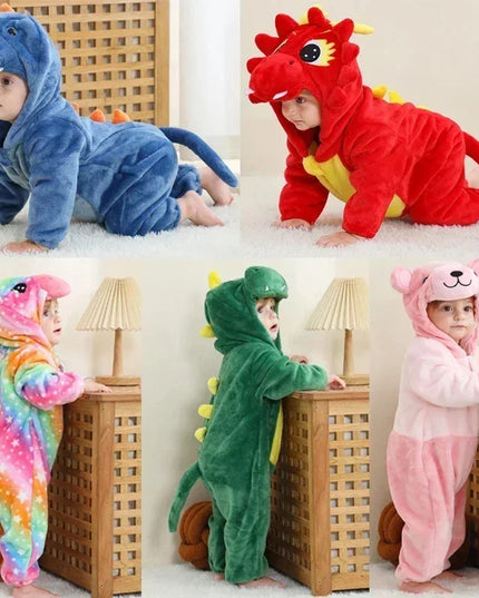 Kuscheliges Einhorn Kostuem für dein Baby!
