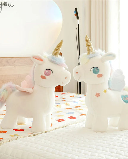 Dein kuscheliges Einhorn Kissen mit Flügeln!