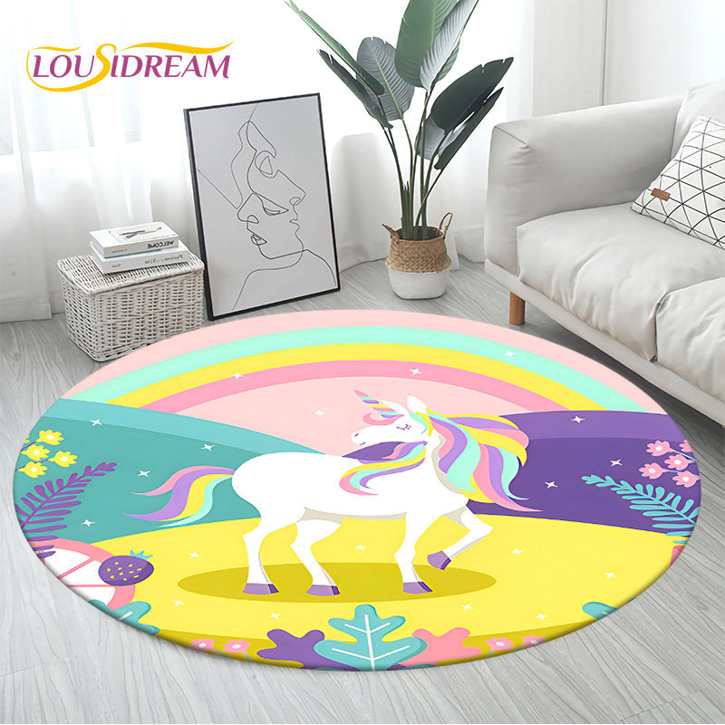 Dein runder Einhorn Sessel zum Spielen!