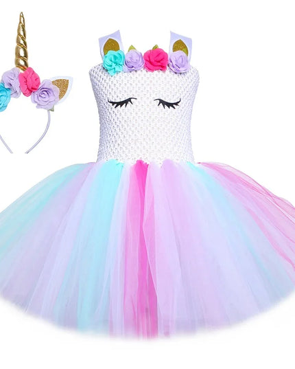 Dein suesses Einhorn Tutu Kleid mit