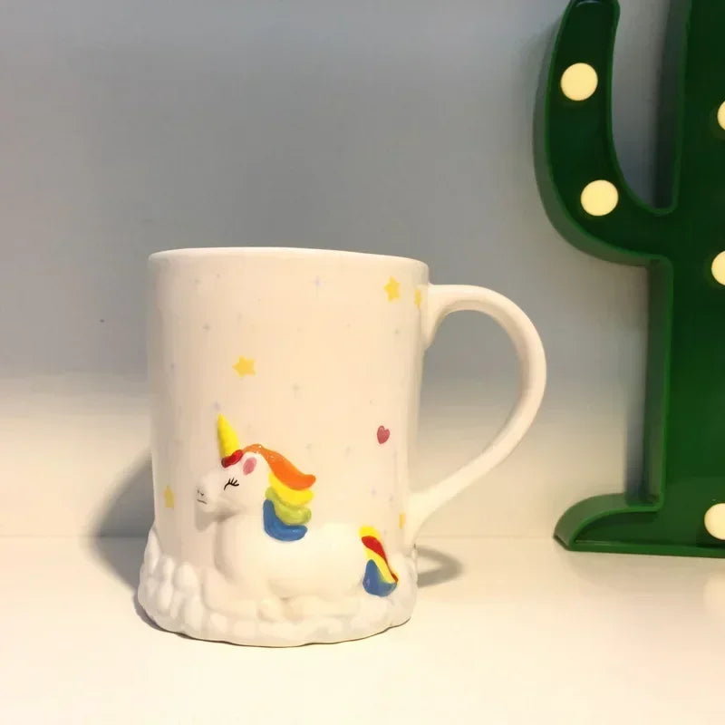 Deine Einhorn Tasse mit Tiergriff!