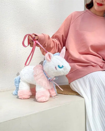 Dein flauschiger Einhorn Plüsch-Begleiter