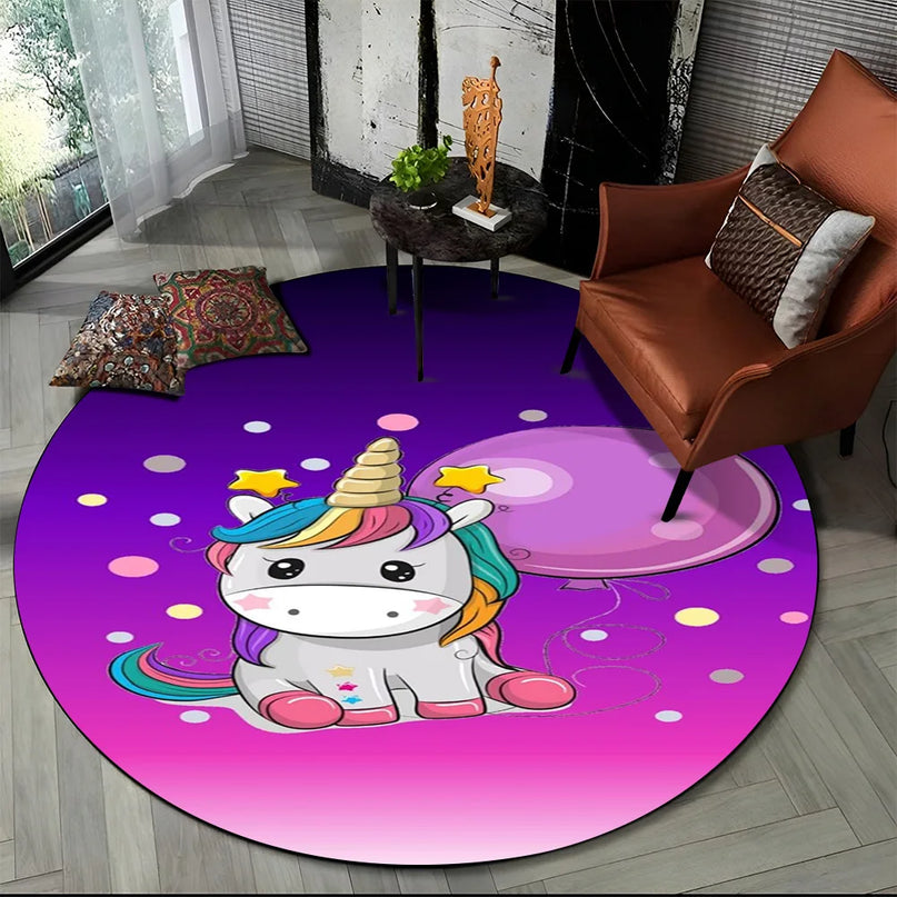 Dein runder Einhorn Sessel-Traum