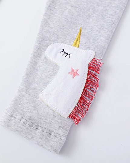 Funkelnde Einhorn Leggings mit Sternen