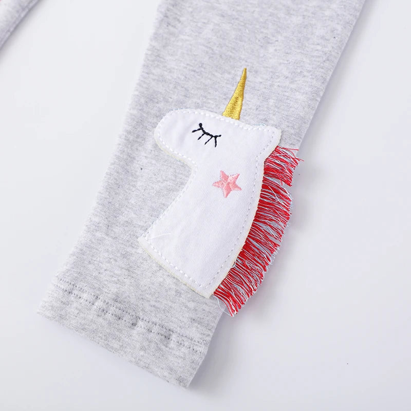 Funkelnde Einhorn Leggings mit Sternen