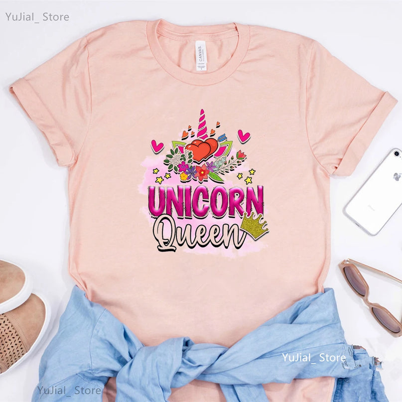 Dein Einhorn T-Shirt: Schwarz & voller