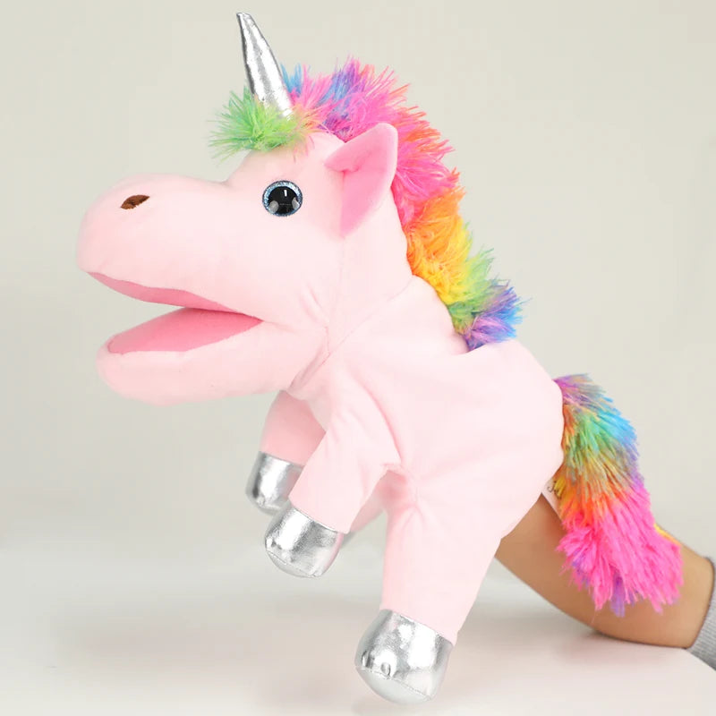 Dein interaktives Einhorn Handpuppen