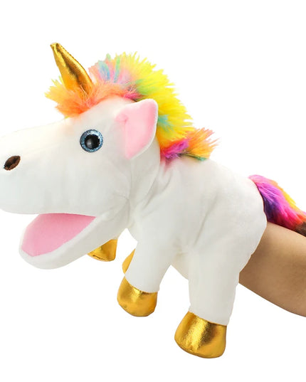 Dein interaktives Einhorn Handpuppen