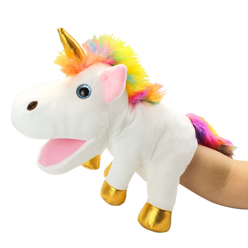 Dein interaktives Einhorn Handpuppen