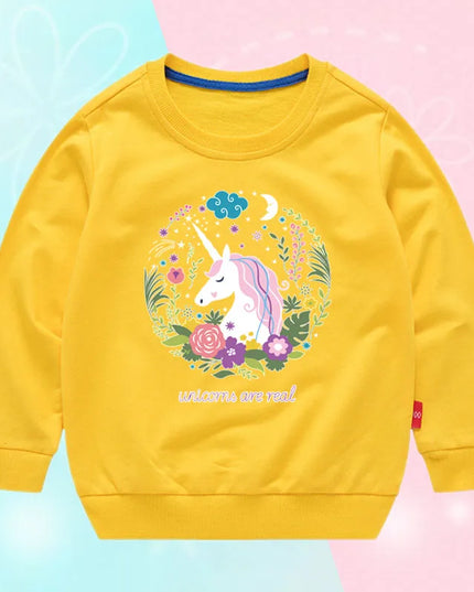 Dein zauberhafter Einhorn Pullover Pink