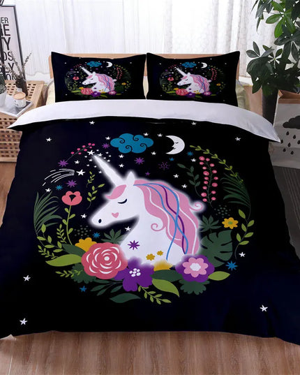 Dein leuchtendes Einhorn Bettwäsche-Set!