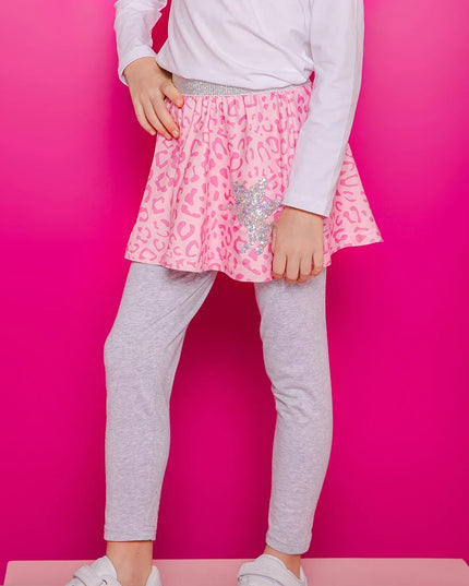 Deine Einhorn Leggings mit Glitzer-Rock