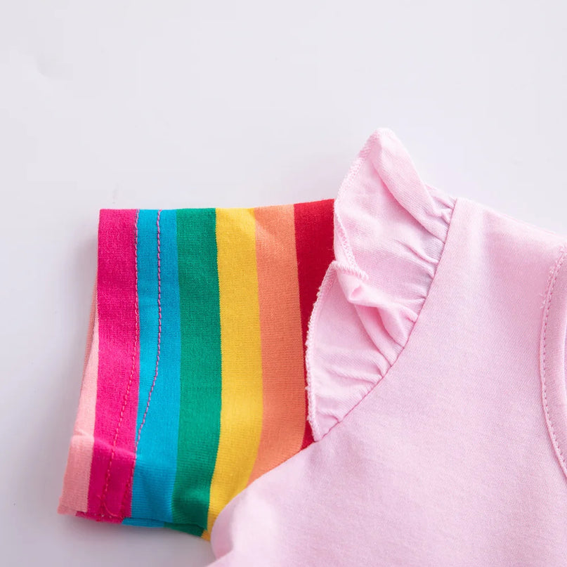 Dein leuchtendes Einhorn Kleid in Fuchsia!
