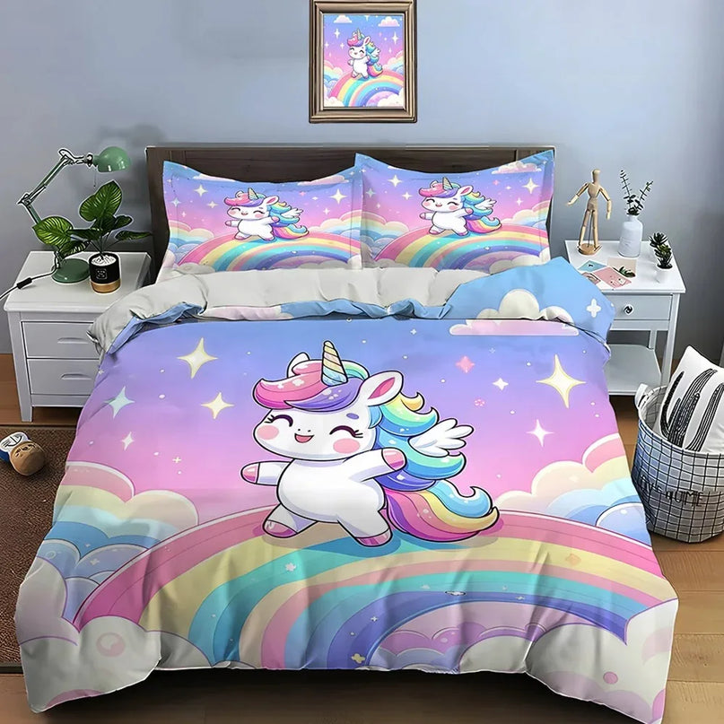 Deine Einhorn Bettwäsche für traumhafte