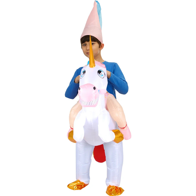 Dein buntes Pegasus-Einhorn Kostuem (Kids)