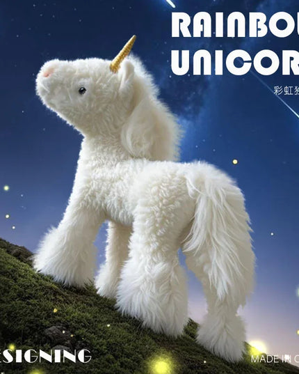 Dein verträumtes Regenbogen Einhorn Kissen!