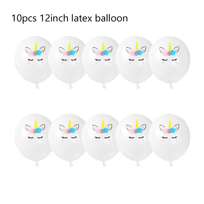 Feiere magisch mit diesen Einhorn Ballons!