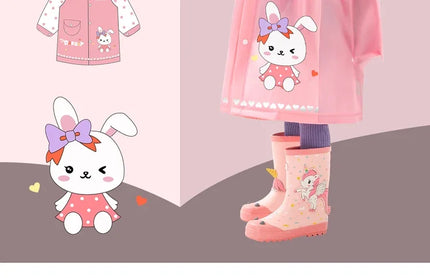 Dein Einhorn Regenponcho mit Rucksack-Platz!
