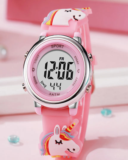 Deine magische Einhorn Uhr mit LED