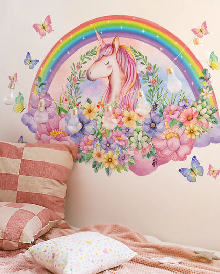 Großes Einhorn Wandtattoo – Dein magischer