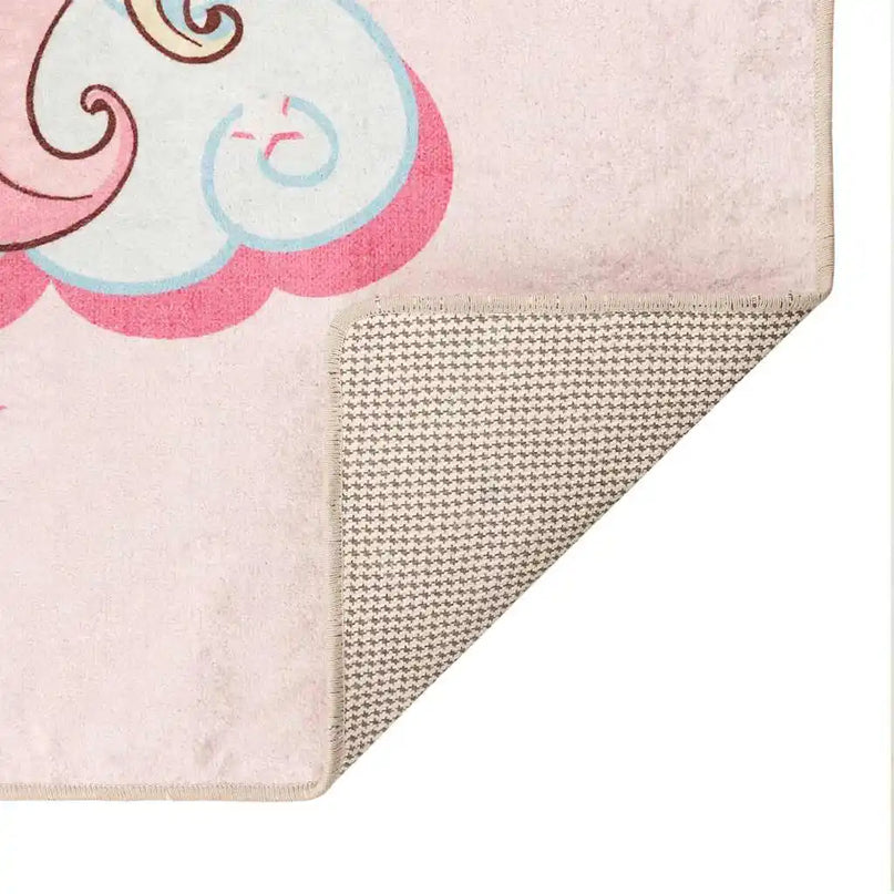 Dein kuscheliger Einhorn Teppich in Pink