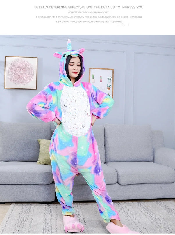 Dein strahlender Einhorn Onesie für