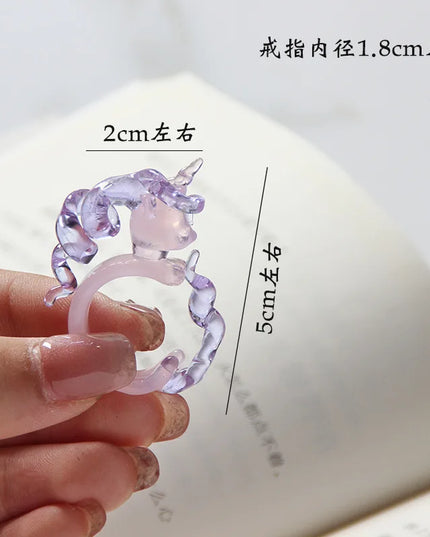 Dein Einhorn Ring für gute Laune