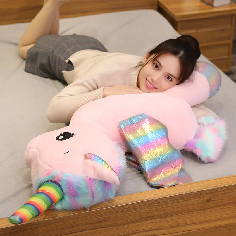 Dein flauschiges Einhorn Kissen mit Flügeln!