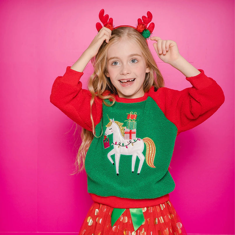Dein kuscheliger Einhorn Pullover für kleine