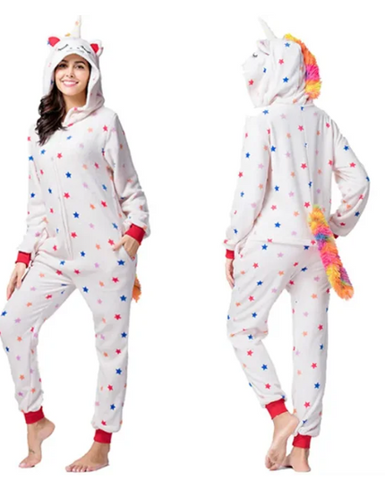 Einhorn Herz Pyjama-Overall