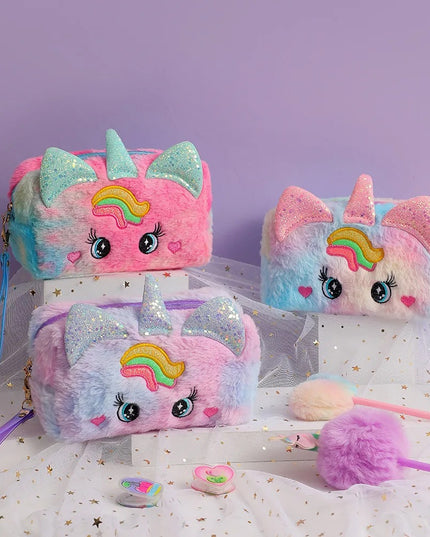 Einhorn Mäppchen Glitzer